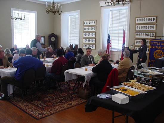 The Aresenal Building provides a unique setting for events.