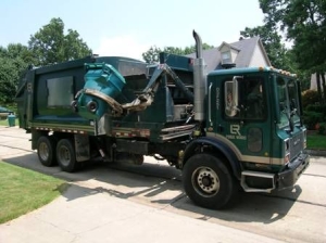 garbage truck - City of Little Rock