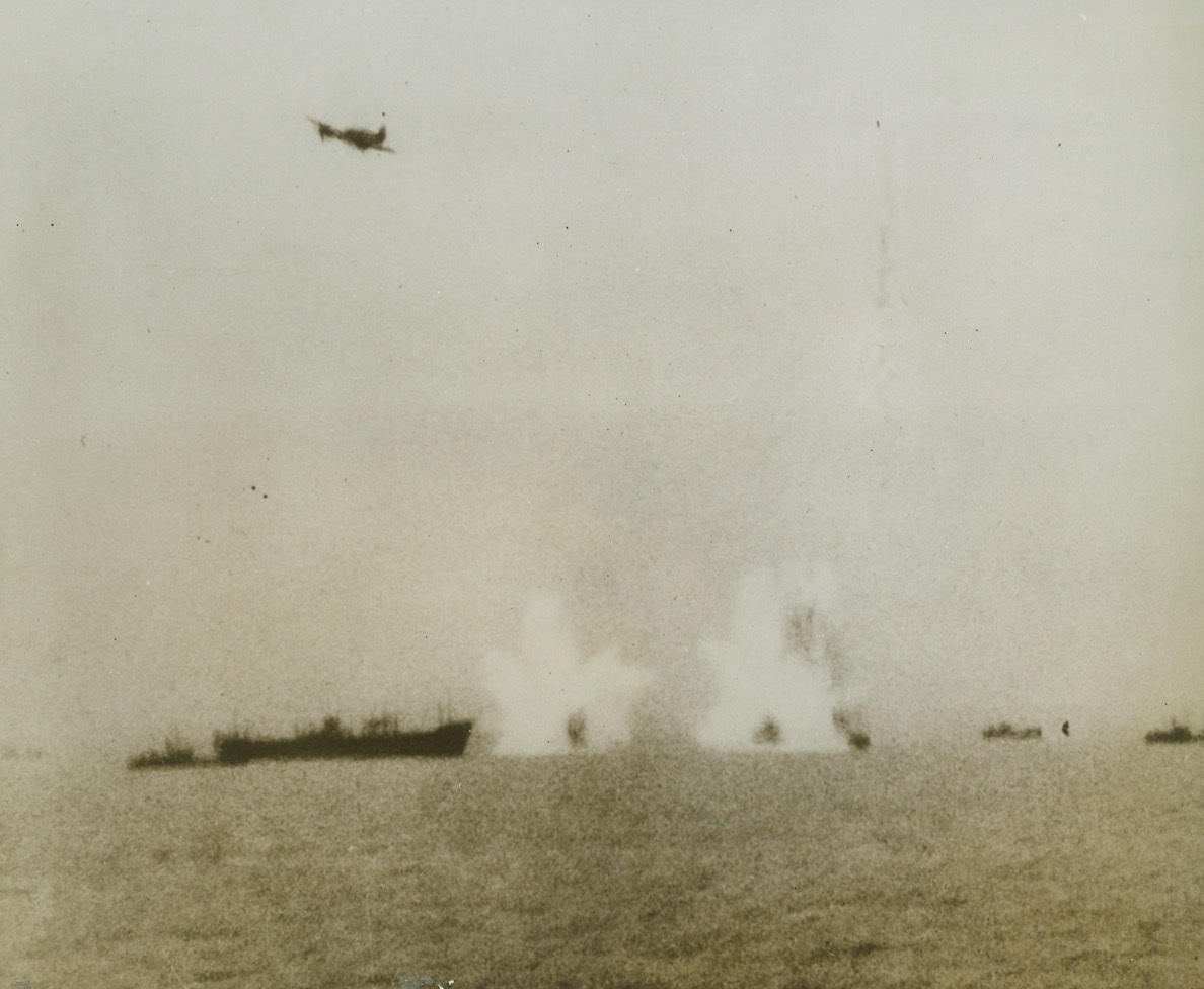 ATTACK ON AXIS CONVOY, 1/4/1943.