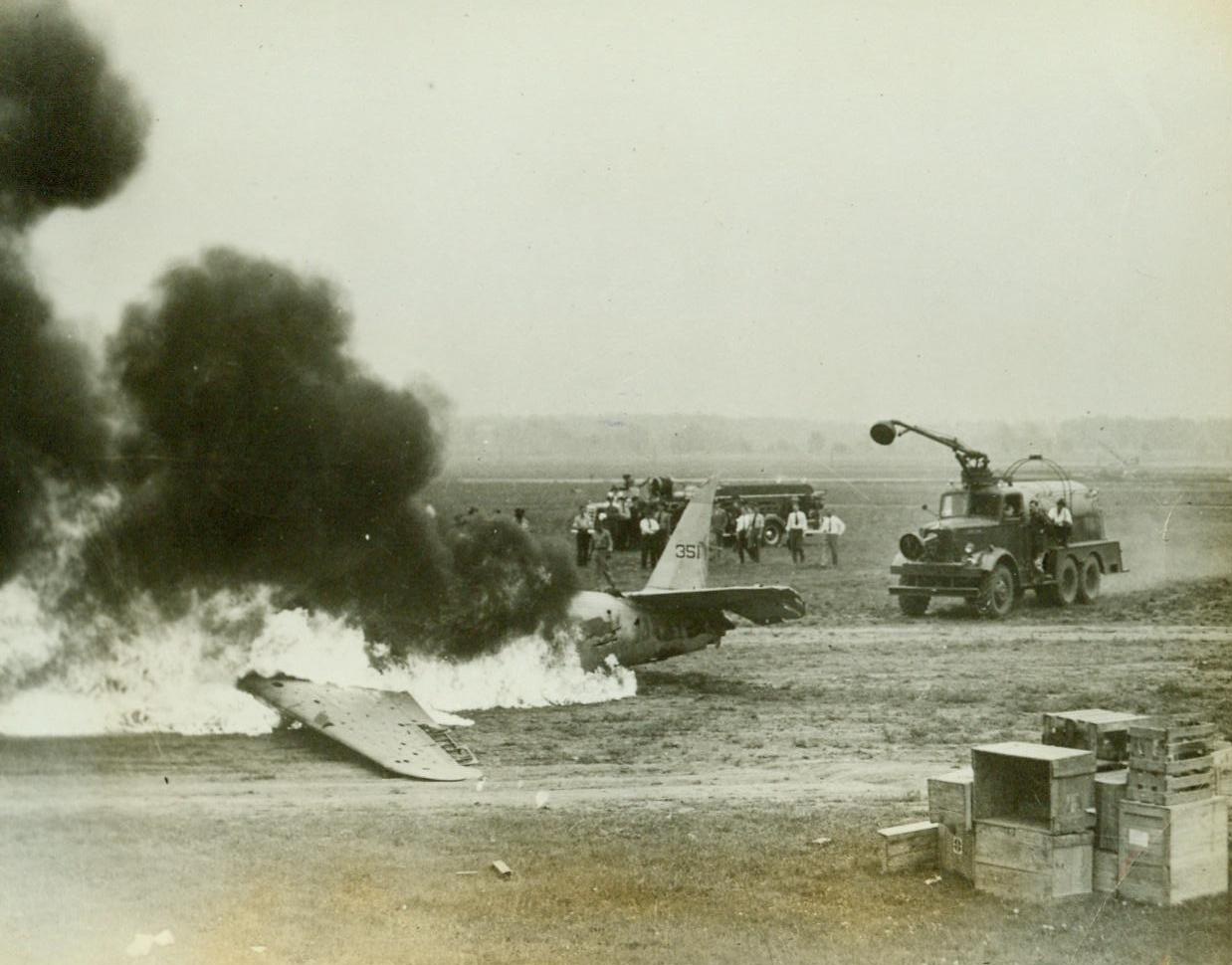 New Air Force Crash Truck, 7/24/1942.