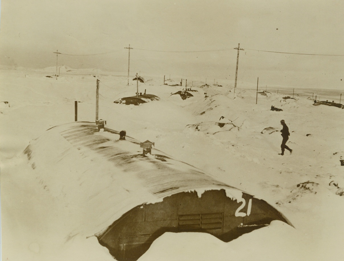 Alaskan hut dweller. Cold, isn’t it?.