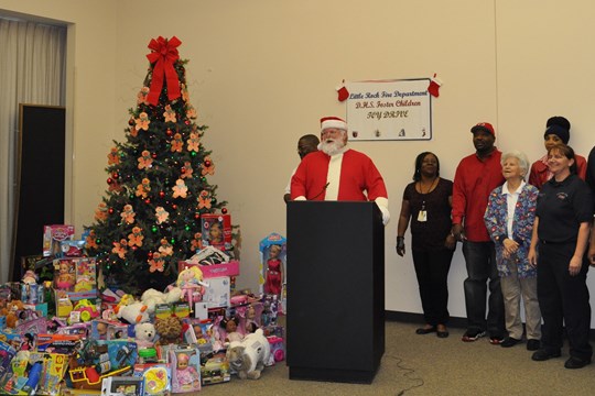 Toy Drive to Help Santa’s Fire Department Elves)