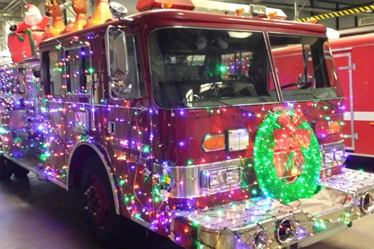 LR Fire Department Gets in the Giving Spirit)