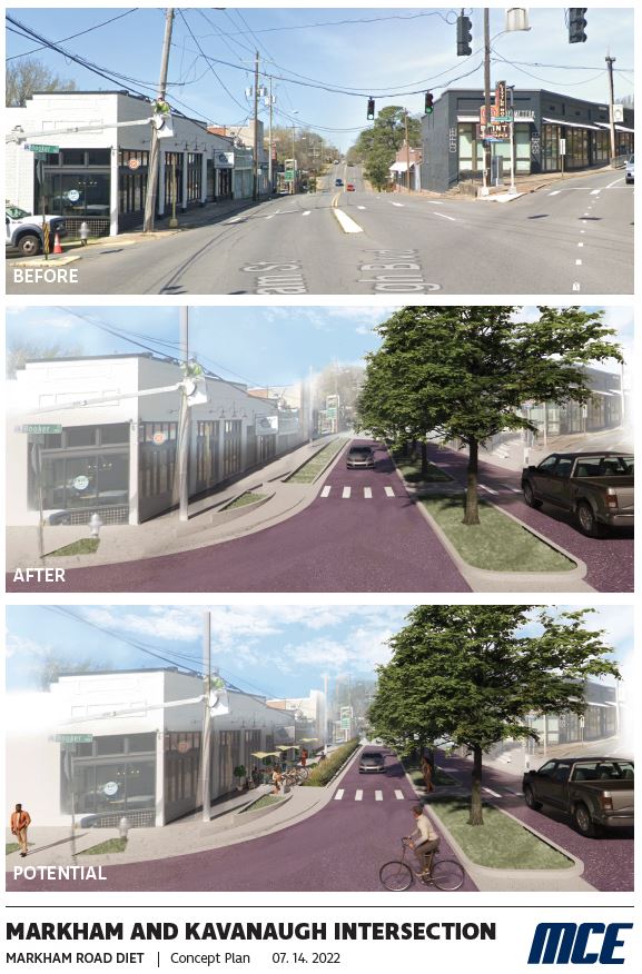 Markham and Kavanaugh intersection concept 2