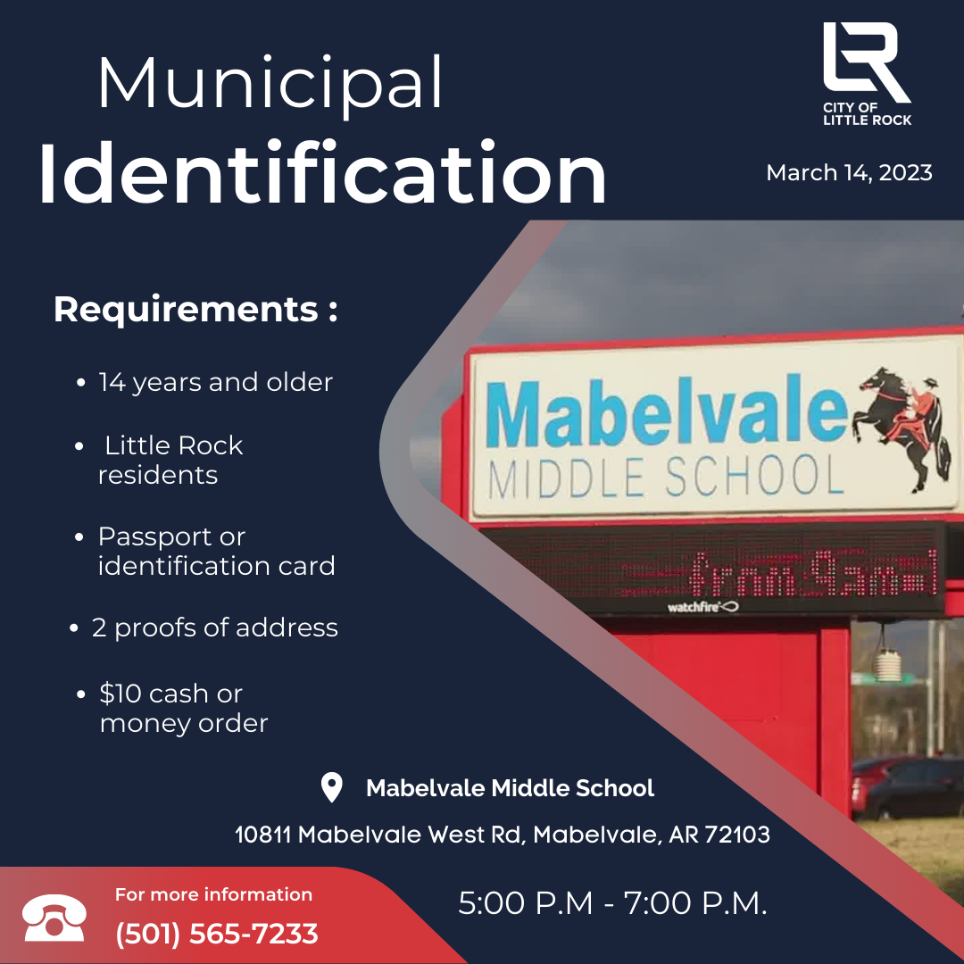 Municipal ID Mobile Clinic (Mabelvale Middle School))