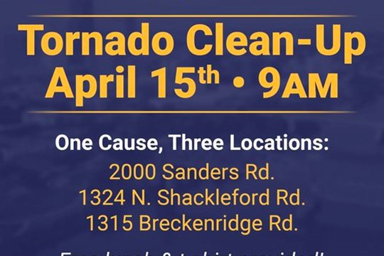 Impact The Rock by Volunteering on Saturday, April 15)