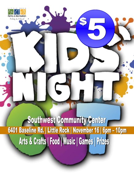 Kids' Night Out flyer